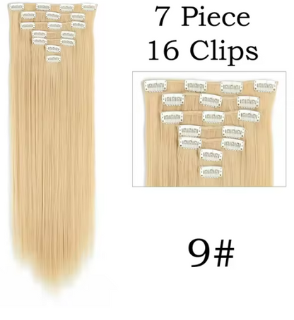 16-clip Hair Extensions