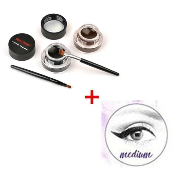 Vamped Winged Eyeliner Stamp Set