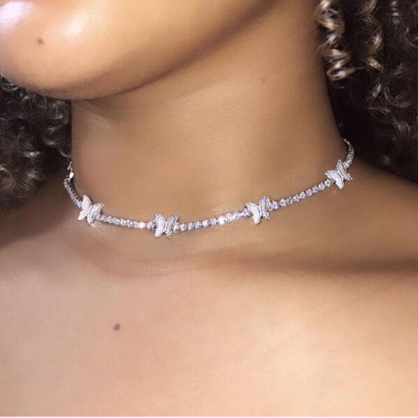 Zirsan™ - Butterfly Choker Necklace